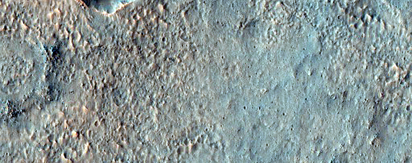 Terrain West of Corozal Crater