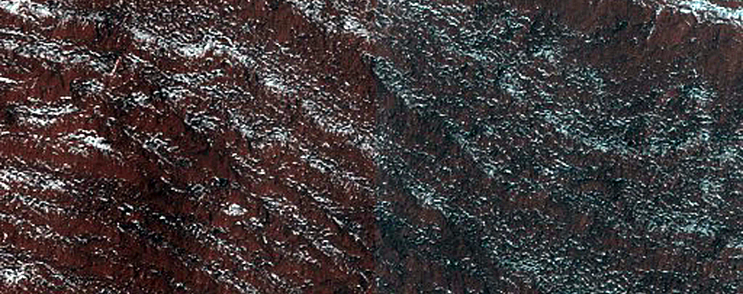 Monitoring of Scarp at McMurdo Crater for Mass Wasting