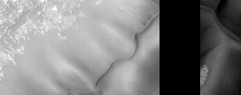 Intracrater Dune Field