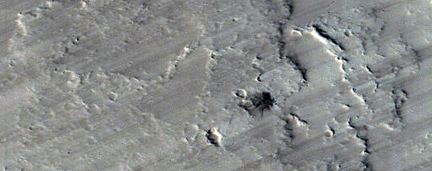 Candidate Recent Impact Site