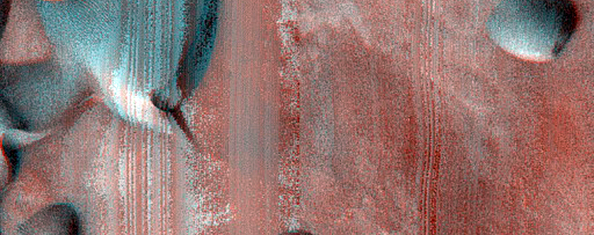 Dune Monitoring in Davies Crater
