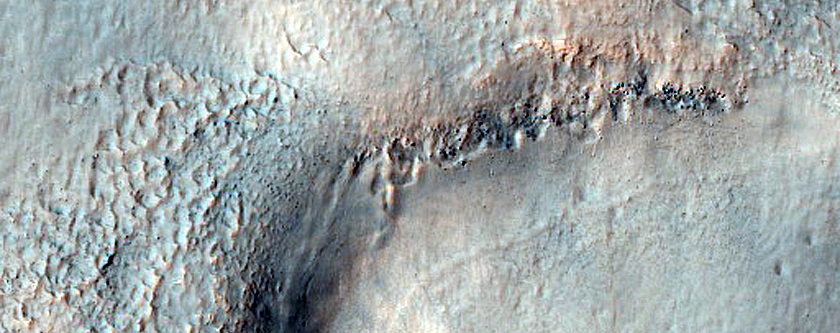 Small Channel near Hipparchus Crater