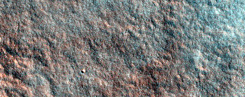 Candidate Recent Impact Site