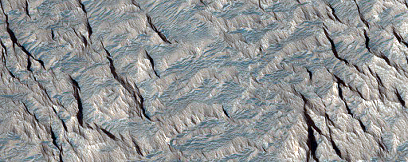 Possible Hematite Location in Candor Chasma
