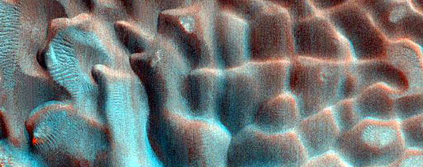 Dune Monitoring in Crater