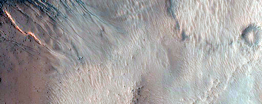 Possible Gully-Associated Light-Toned Materials near Gorgonum Chaos