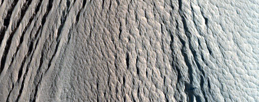 Lycus Sulci Terrain Sample