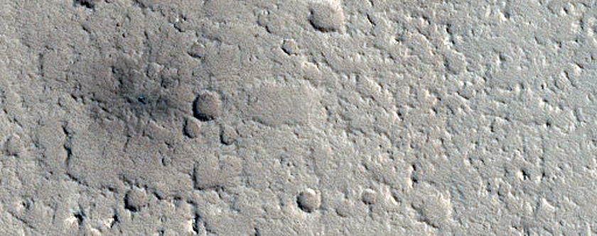 Candidate Recent Impact Site