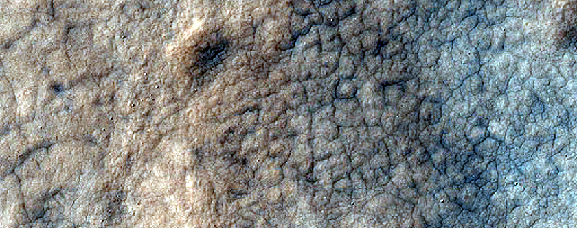 Two Impact Craters in South Polar Region