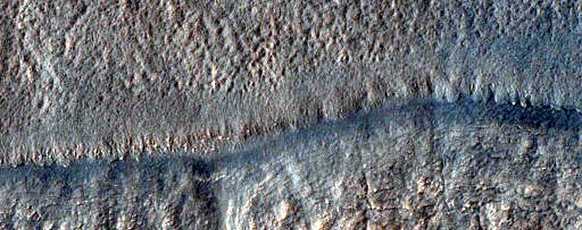 Ice Margin of Lobate Debris Apron