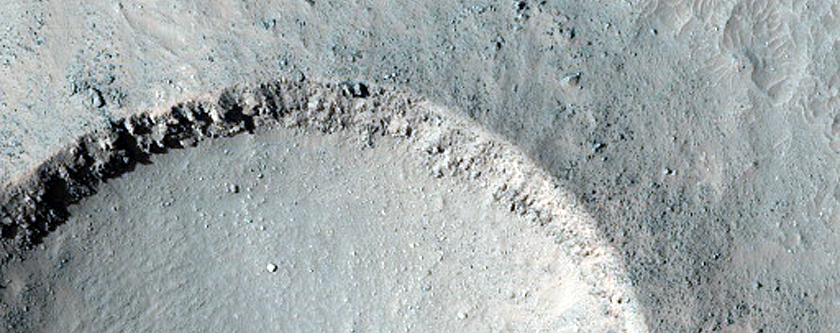Rocky Crater Walls