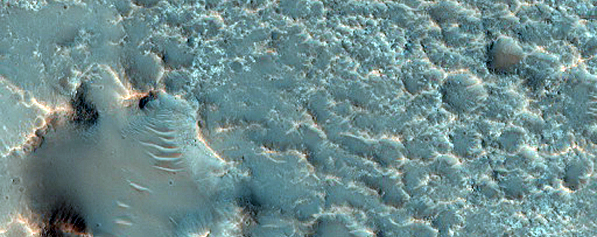 Possible Olivine-Bearing Materials in Western Terra Tyrrhena