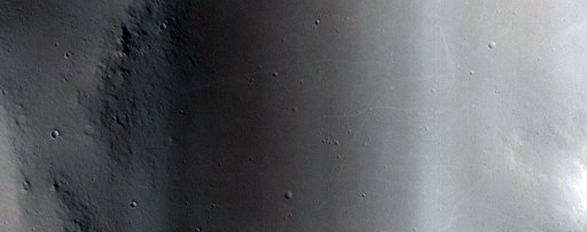 Arabia Terra Crater Rim