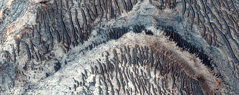 Small Mesa of Interior Layered Deposits