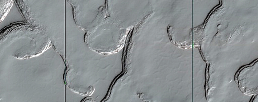 Monitoring of South Polar Residual Cap