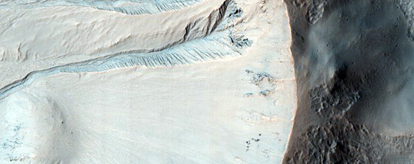 Gullied Crater