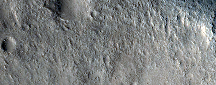Cones in Isidis Planitia