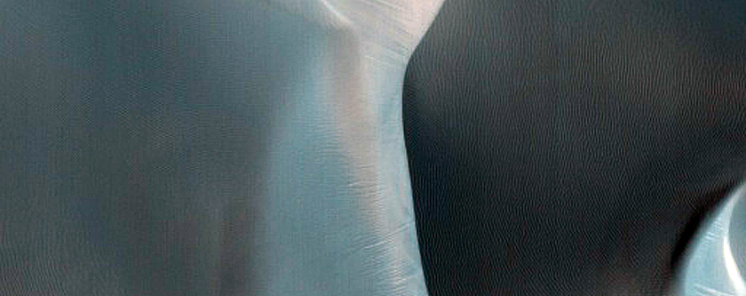 Defrosting Dunes near Argyre Planitia