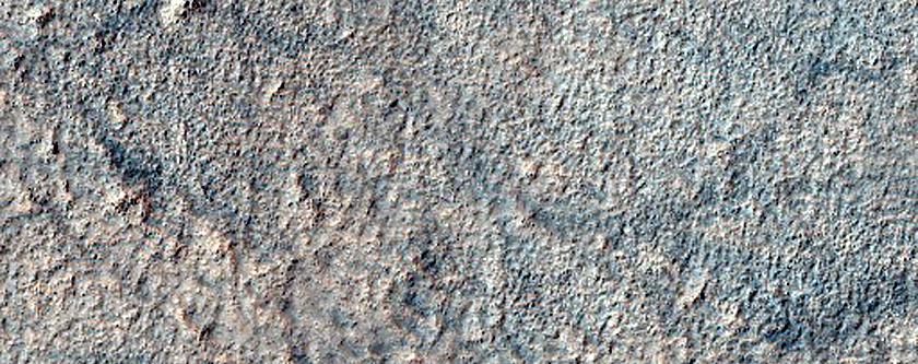Terrain Southwest of Newton Crater