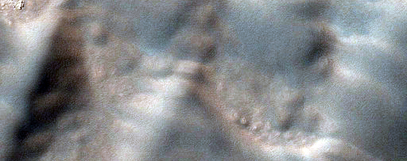 Monitor Dunes in Keeler Crater