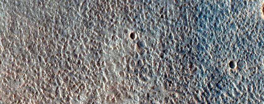Interesting Domes and Channels Cutting Ridges