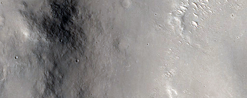 Channel Leading to Crater in Terra Cimmeria