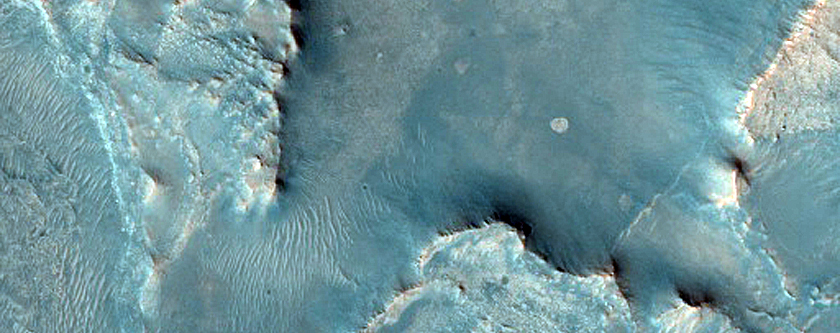 Banded or Layered Megabreccia Clasts in Nili Fossae