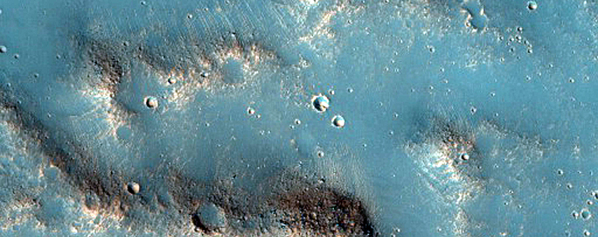 Kasei Valles Alluvial Fans and Flood Grooves