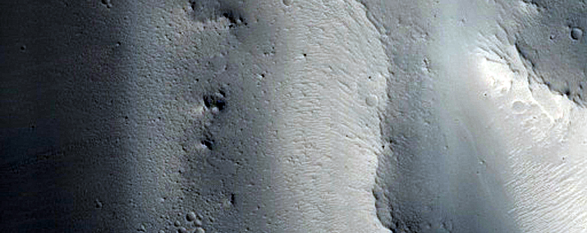 Searching for Frost on Steep Slopes