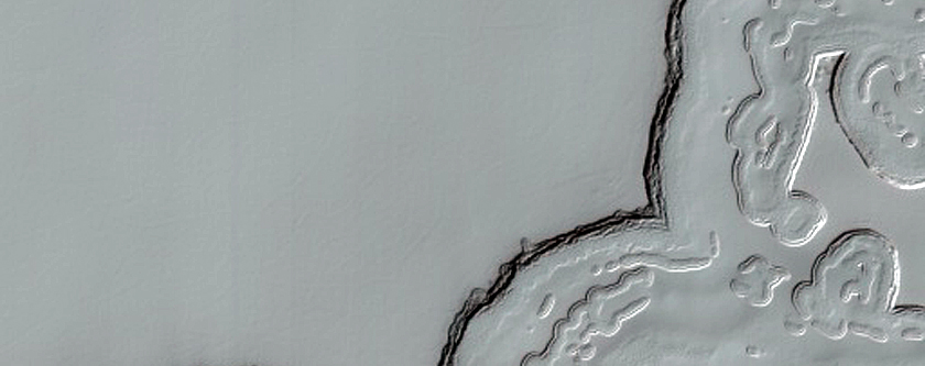 South Polar Residual Cap Site