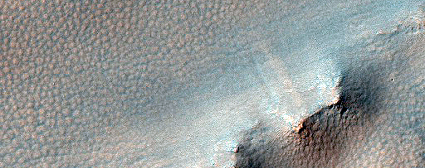 Lineated Valley Fill Crevasses