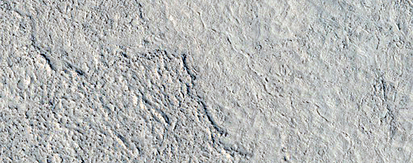 Fresh Lava Flow in Southern Elysium Planitia