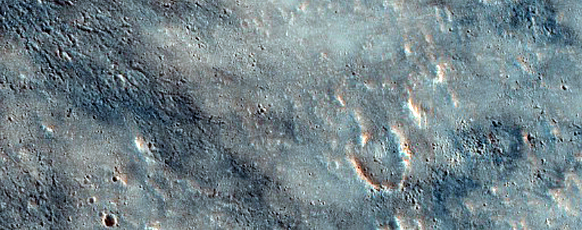 Small Fresh Crater in Syrtis Major Planum