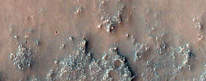 Inverted Channel in Noachis Terra