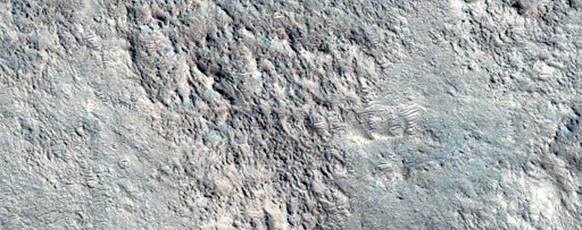 Candidate Recent Impact Site