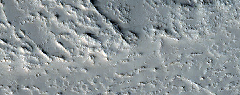 Candidate Recent Impact Site