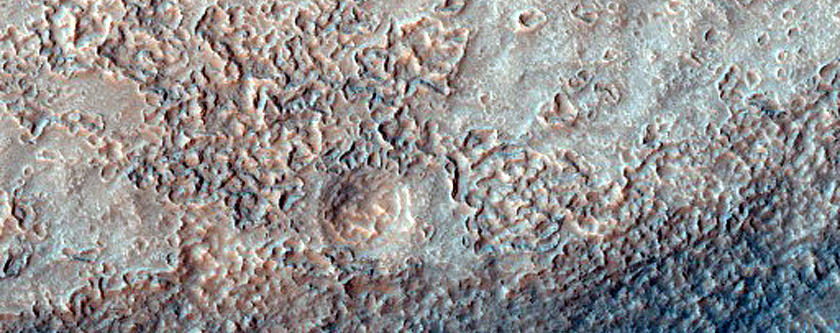Channel in Hellas Planitia