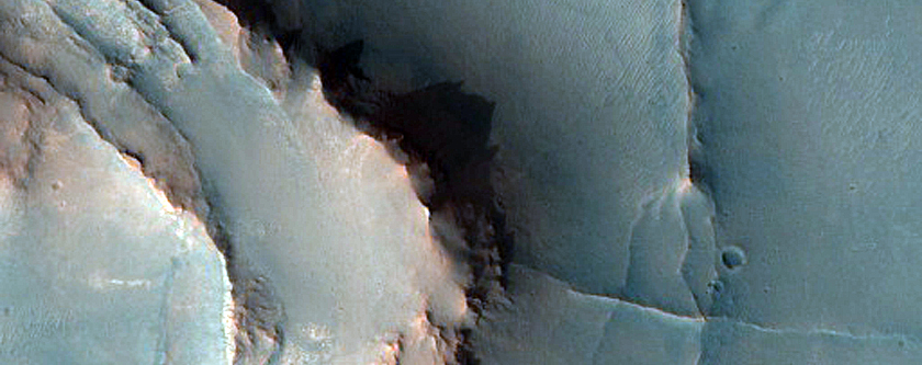 Ridges in Nili Fossae