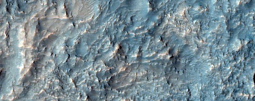 Clays North of Hellas Planitia