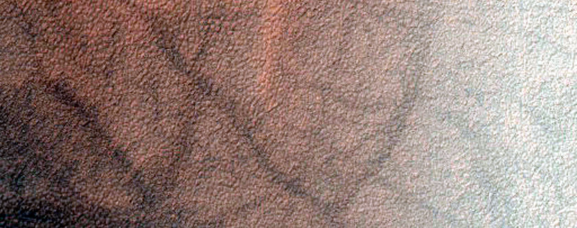 Gully and Dune Topography in Noachis Terra