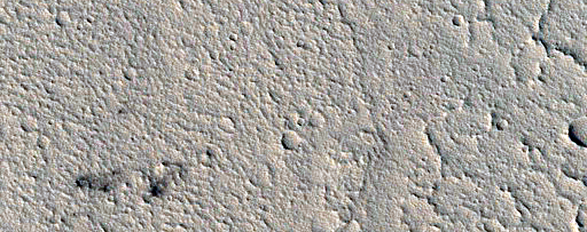 Candidate Recent Impact Site