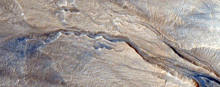 Monitor Slopes in Hellas Planitia
