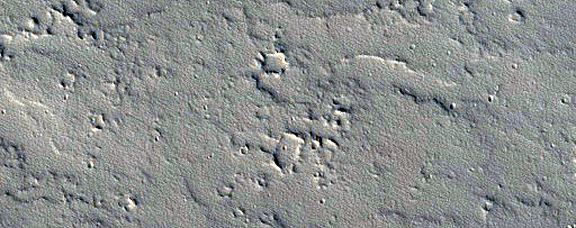 Candidate Recent Impact Site