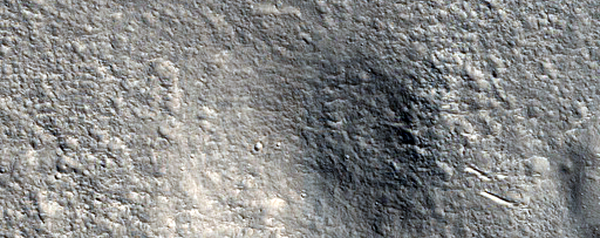 Pie-Like Feature near Amenthes Cavi