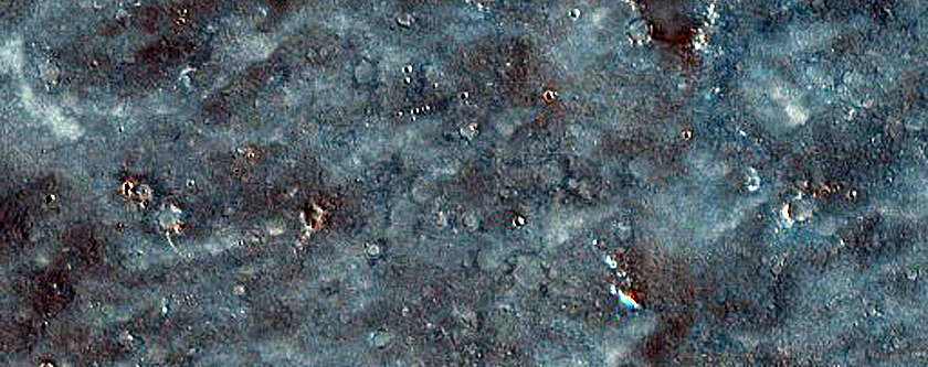 Candidate Recent Impact Site