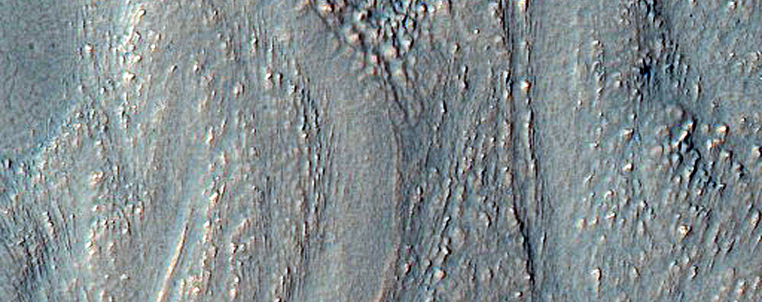 Crater with Steep Slopes