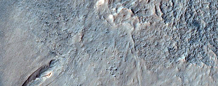 Possible Gully-Associated Light-Toned Materials in Noachis Terra
