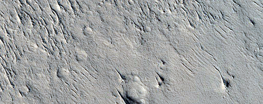 Candidate Recent Impact Site