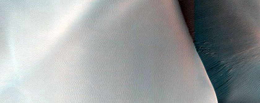 Monitor Dune Gullies in Matara Crater