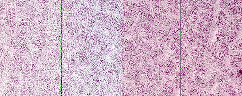 Terrain in Planum Australe